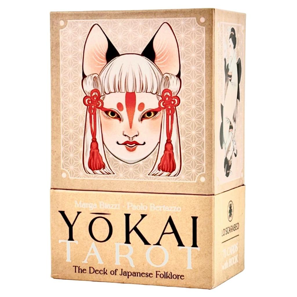 Tarotové karty 78 karet Waite edice Tarot Věštění Strašidelné příběhy Včetně japonského návodu k použití I.I.J [Yokai Tarot] [Originální]