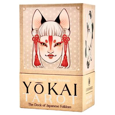 Tarot Cards 78 Cards Waite Edition Tarot Fortune Telling Ghost Stories Japanese Instruction Manual Included I.I.J [Yokai Tarot] [Genuine]
