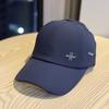 New Letter Embroidery Summer Thin Sunshade Soft Top Baseball Cap Showing Face Small Men and Women Versatile Wide Brim Tide