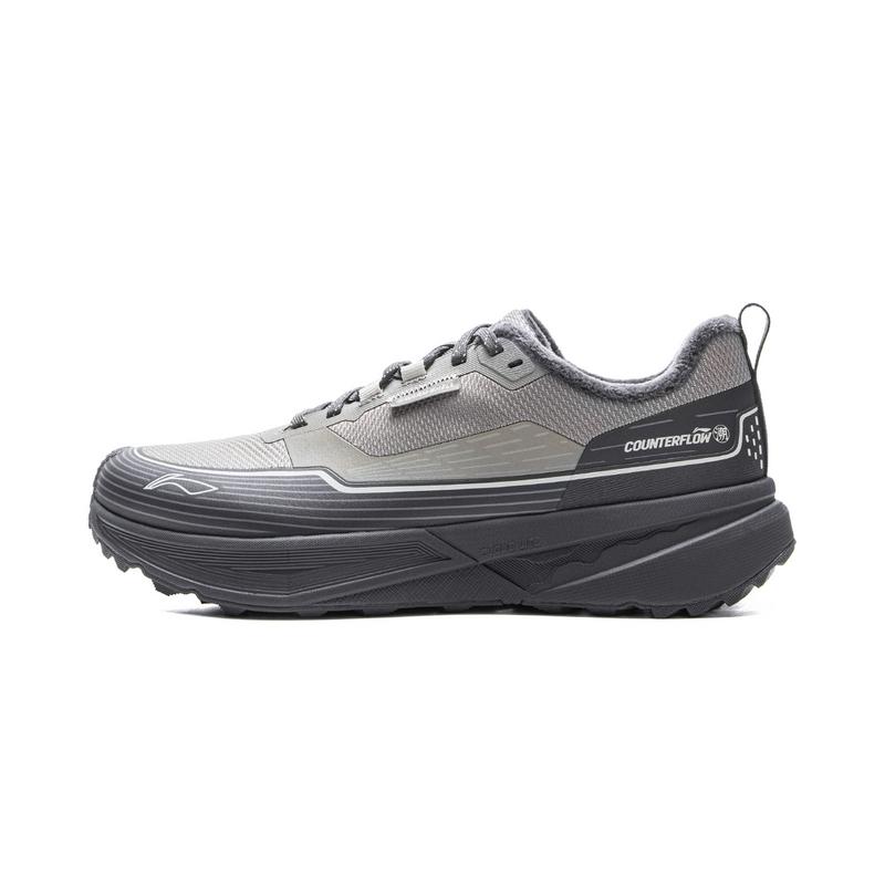 

Li Ning Outdoor CF Tracing, Текстиль для різних галузей, Амортизація TPU, Зносостійкі трекінгові черевики Унісекс AHCV085-12 44