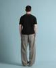 PANICALE Black Melange Johnny Collar Polo Knit