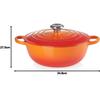Кастрюля Le Creuset Signature La Marmite family pot 26cm oven red 4.1l (21114260900430)