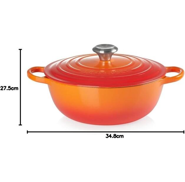 Le Creuset Signature La Marmite Family Pot 26cm Oven Red 4.1l (21114260900430)