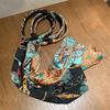 Adjustable Bow Ribbon Hairband Floral Print Hair Hoop Fashion Hair Bands  Boho Hair Accessory