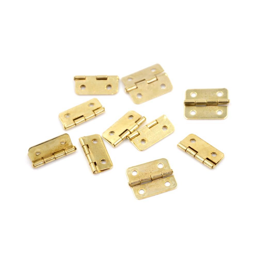 for Wooden Box Model Making with Screws Cabinet Accessories Hardware Jewelry Box Hinges Mini Hinges