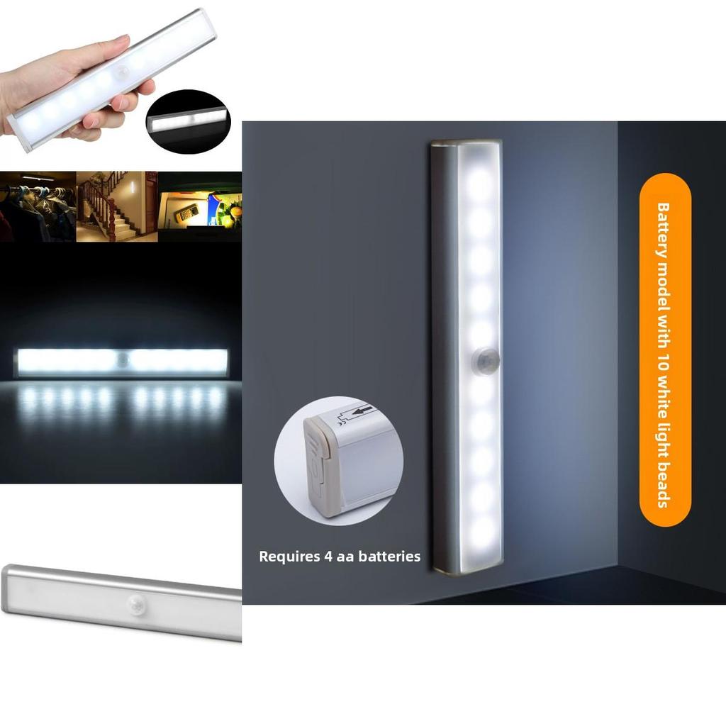 Small Night Light With Human Induction Battery Powered For Home Decor And Gift Use