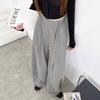 Scimitar wide-leg pants women's spring and autumn new high-waisted sweatpants loose straight sports casual pants trousers