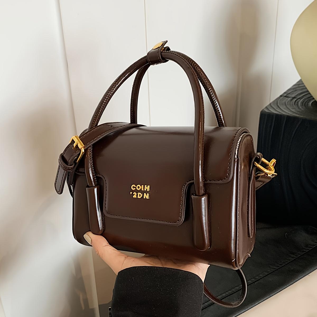 Women s handbag and tote, trendy and stylish textured small square shoulder and crossbody bag