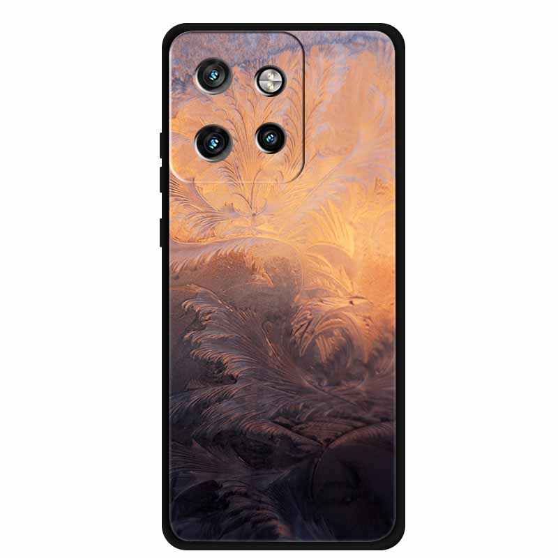 Christmas Cover For Motorola Moto G75 5G Black Silicone Cases TPU Santa Claus Christmas Tree Cover Deer For Moto G75 5G TPU case
