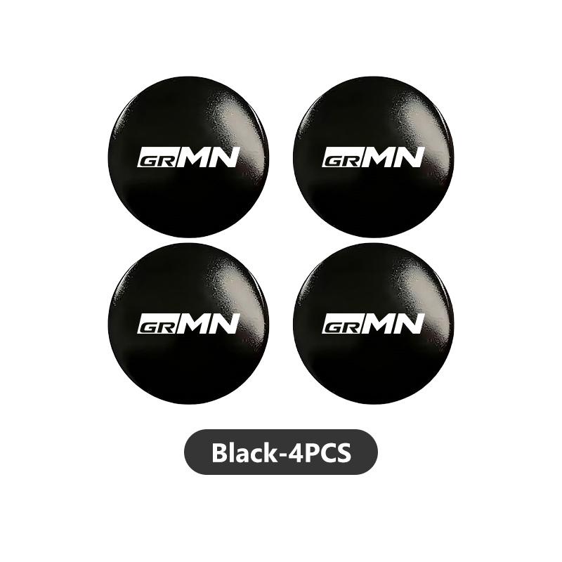 

For Toyota 4pcs 56mm Car Wheel Center Hub Cap Stickers Car Styling Accessories GR Yaris Corolla Prius Aqua Vios Mirai Hilux