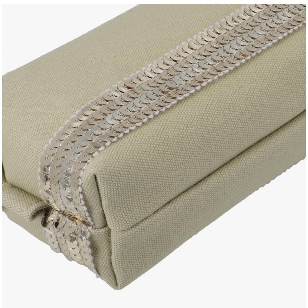 Vanessa Bruno 0pve01 V42030 621 Sequin Pencil Case Pouch Bag