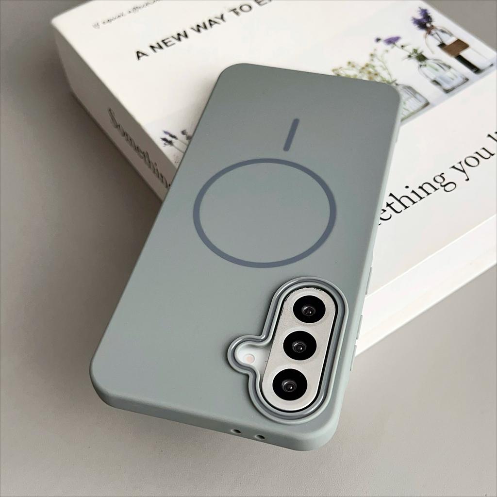 Ultrathin Magsafe Case for Samsung Galaxy A56 A36 A16 A26 A06 A55 A35 A25 A15 A54 A24 A34 A14 A05S Wireless Charge Soft Cover