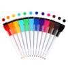 5Pcs Non-Magnetic Colored Whiteboard Pen Creative Erasable Water-Based Marker Large Capacity Environmentally Friendly Marker