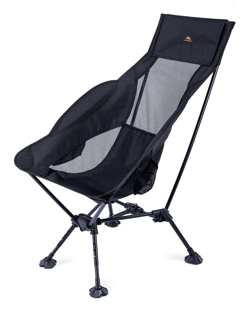 Outdoor high back elevation angle triangular big beach sink storage bag load capacity 120 kg [iClimb] chair/chair (L), semi-reclining chair/chair,