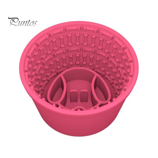 

Собачья медленная кормушка-лизун, силиконовый коврик для лизания собак, дозатор лакомств, анти-удушающий миска для медленного кормления домашних животных для собак мелких, средних и крупных пород розы красного