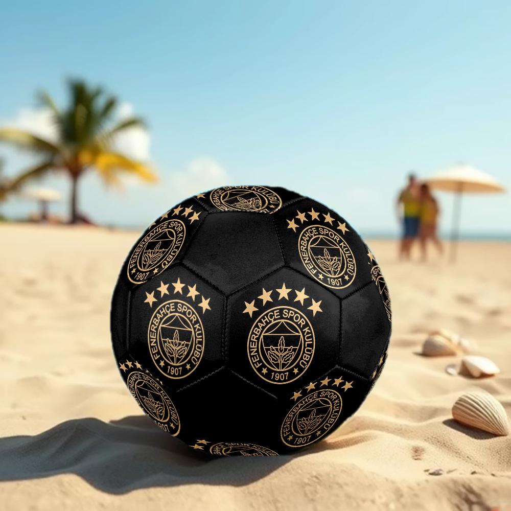 Pallone da Calcio Fenerbahce FC, colorato, adatto a tutte le età, cucito a macchina, materiale PVC, qualità da competizione, resistente e ad alto rimbalzo