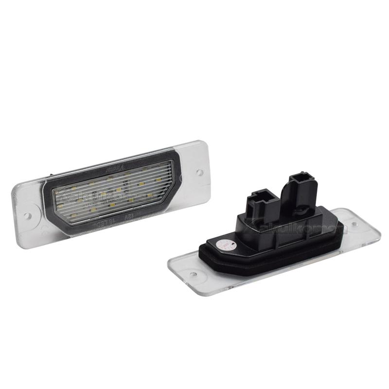 For Infiniti FX35 FX45 2003-2008 Q45/I30/I35/M37/M56 Q70 For Nissan Fuga Cefiro 2X LED License Number Plate Light Lamp
