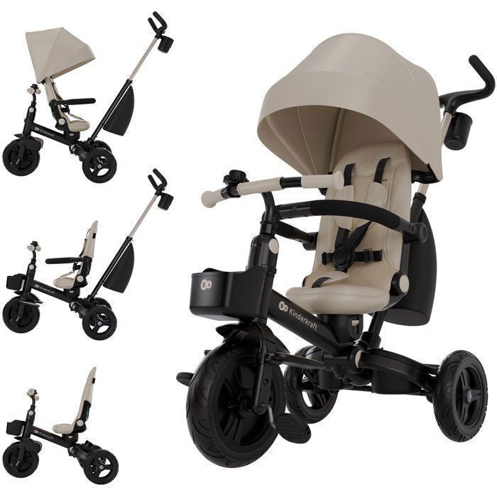 Kinderkraft Beige Dreirad Aveo 2 Plus - Bild 4