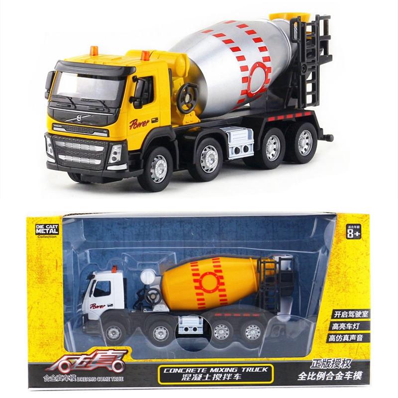 Realistic Truck Engineering Toy With Sound Light For Gift Display And