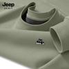 JEEP SPIRIT Herren Fleecegefüttertes Rundhals-Sweatshirt