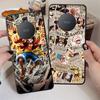 Ones Pieces Luffys Anime Black Soft Phone Cover Case for Honor X8 200 400 Lite X7 70 X6 8X 90 X5b Magic5Lite X9a