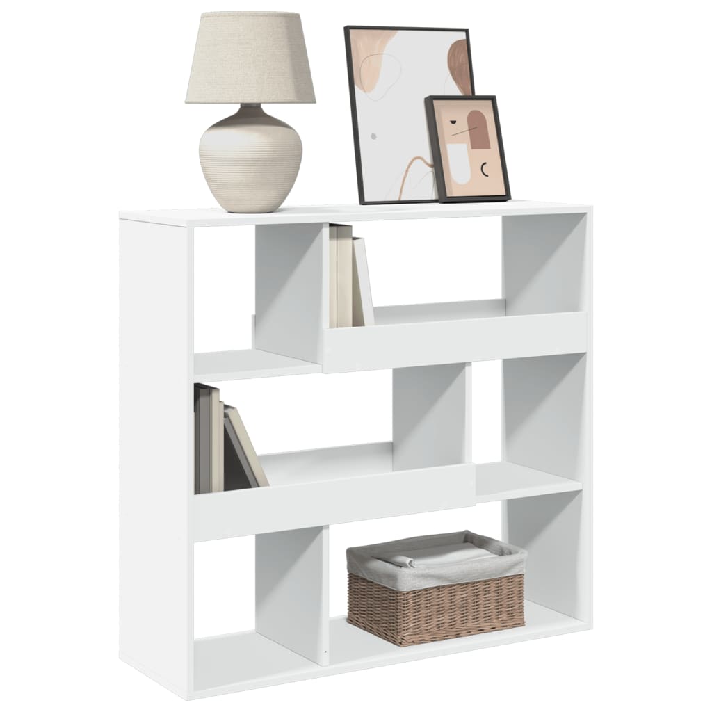 Room Divider White 100 x 33 x 94.5 cm Engineered Wood