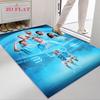 The Blues Team Carpet Rug for Living Room Bedroom Home Sofa Decoration,Kids Play Nonslip Floor Mat