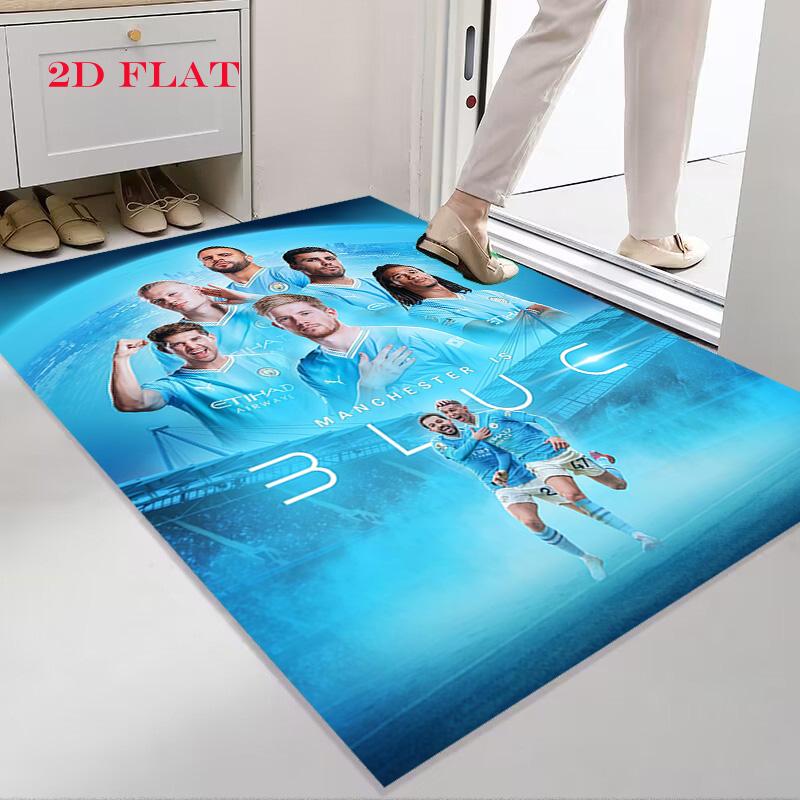 The Blues Team Carpet Rug for Living Room Bedroom Home Sofa Decoration,Kids Play Nonslip Floor Mat