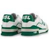 Louis Vuitton Trainer Sneakers 'White Green' 1A54HM