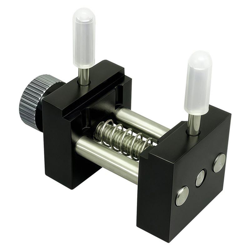 A03F-Aluminiumlegierung Mini-Schraubstock Mehrzweckklemme 14 Edelstahlstangen Miniaturteile Modellwerkzeug Mini-Schraubstock C