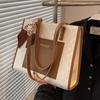 New Women's Bag Large Capacity Commuting Spring and Summer Fashion Genuine Leather Shoulder Tote Bag