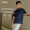 Goldlion Men's Short Sleeve Business Casual Polo Shirt