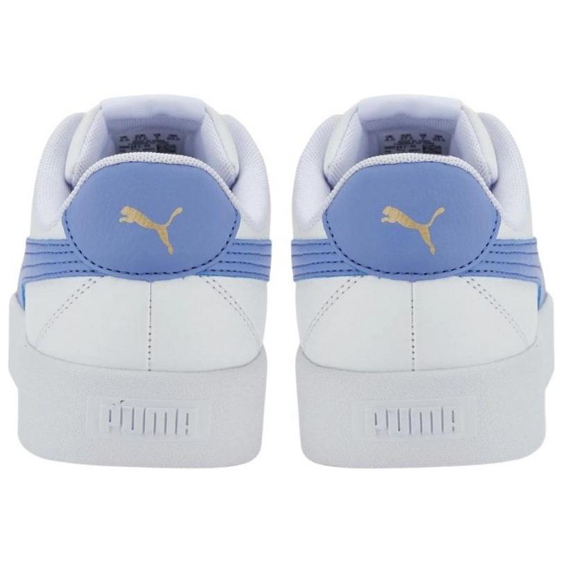 Puma Skye Clean Minimalist Comfortable Low-Top Sneakers Unisex Sneakers White Blue 380147-13