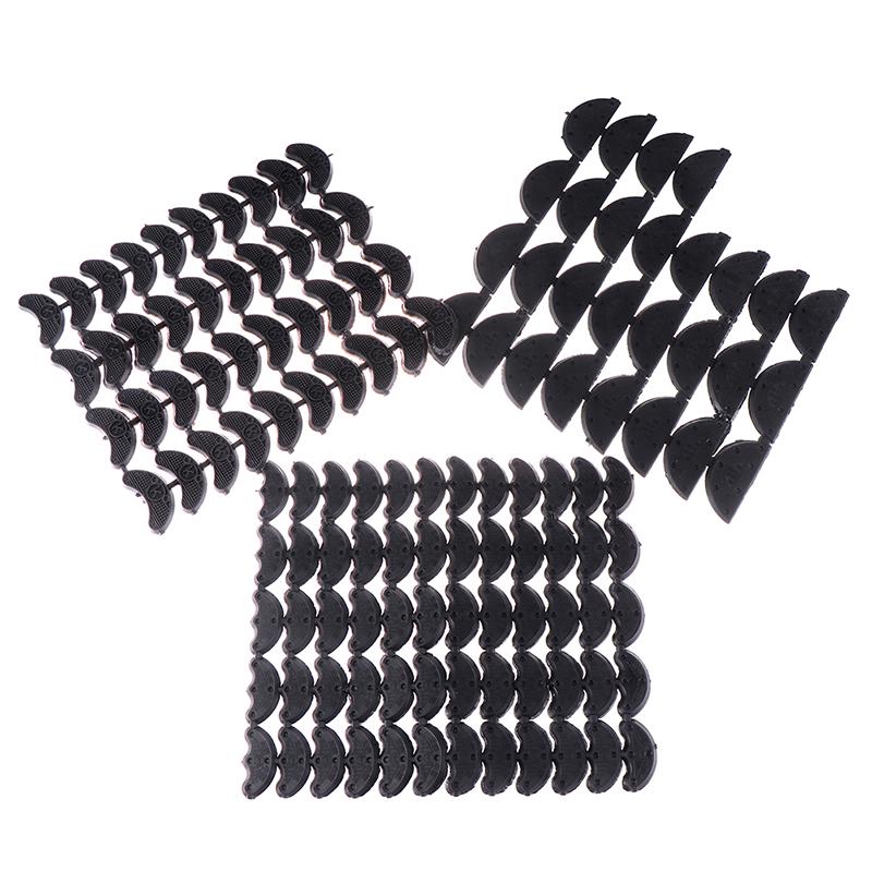 14/20/30 Pairs Rubber Heel Savers Toe Plates Taps Diy Shoe Repair Pads