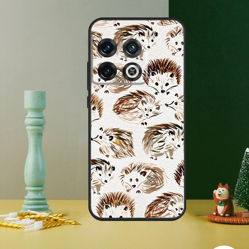 Hedgehog and Balloon Case For OnePlus Nord CE 4 2 3 Lite N20 N30 9 10 Pro 8T 9RT 10T 10R 12R 13R 11 12 13 Cover