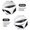 Carbon Fiber Front Bumper Lip Corner Cover Trim sticker For Corvette C8 20-25 US