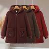 Baumwolljacke in Übergröße für Senioren und Mütter