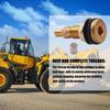 Steli valvola pneumatici Heavy Duty TR618A Valvole pneumatici agricoli e per camion Completi di tappi valvola Strumento accessorio affidabile per pneumatici