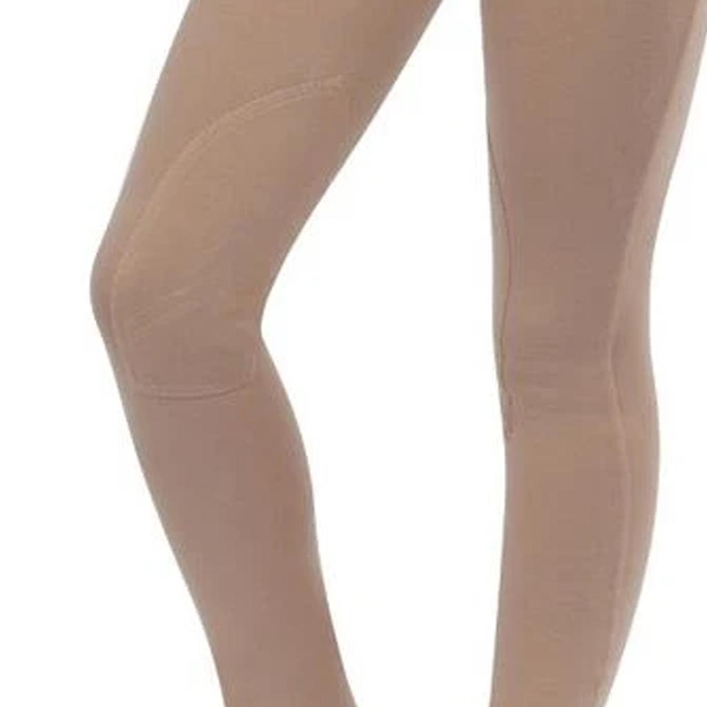 DUBLIN Dámske/Dámske Supa-fit Jodhpur nohavice so zipsom a nášivkou na kolenách