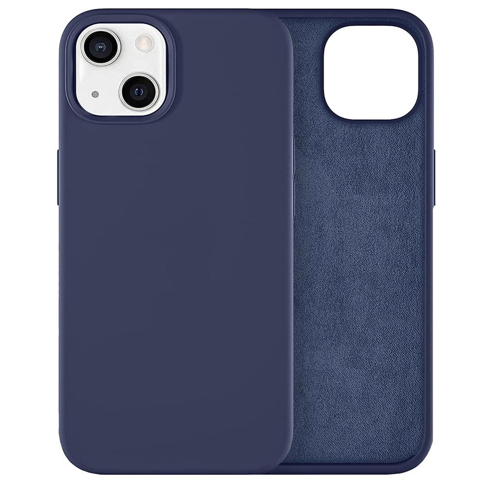 Case for iPhone 14 Plus, Silicone Lite, Navy Blue