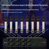 VeShu DC-112 Professional 2-Channel True Diversity Wireless Lavalier Microphone System (CN Version)