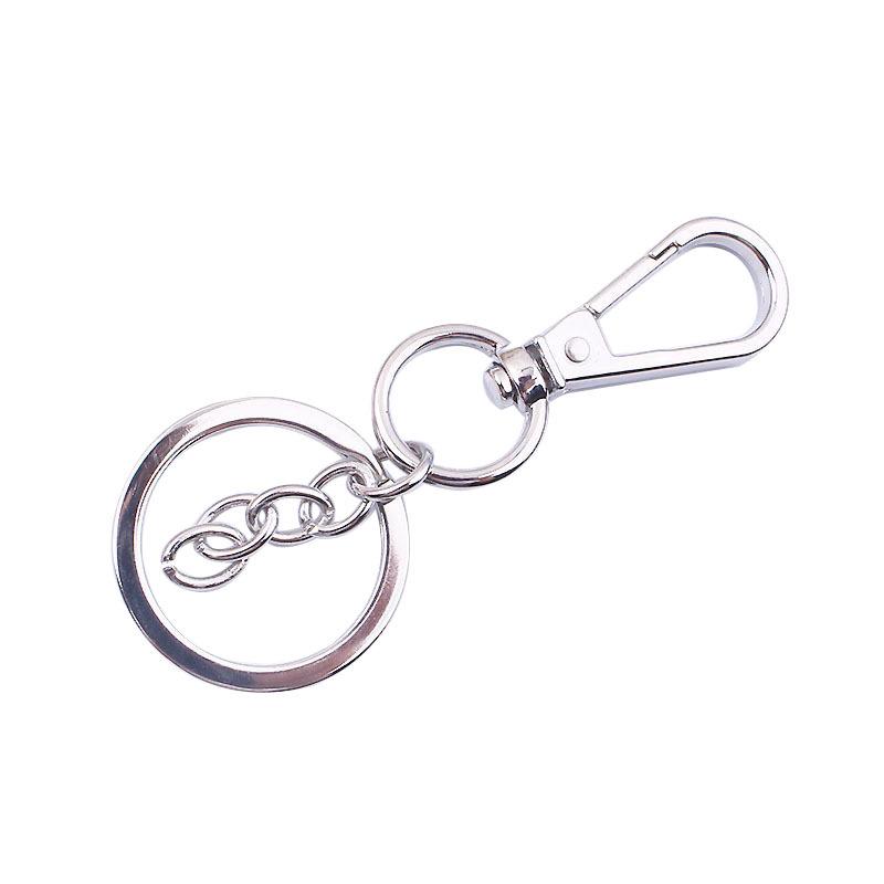 Zinc Alloy Lobster Clasp Hook Set: 3-Piece DIY Keyring & Jewelry Accessories