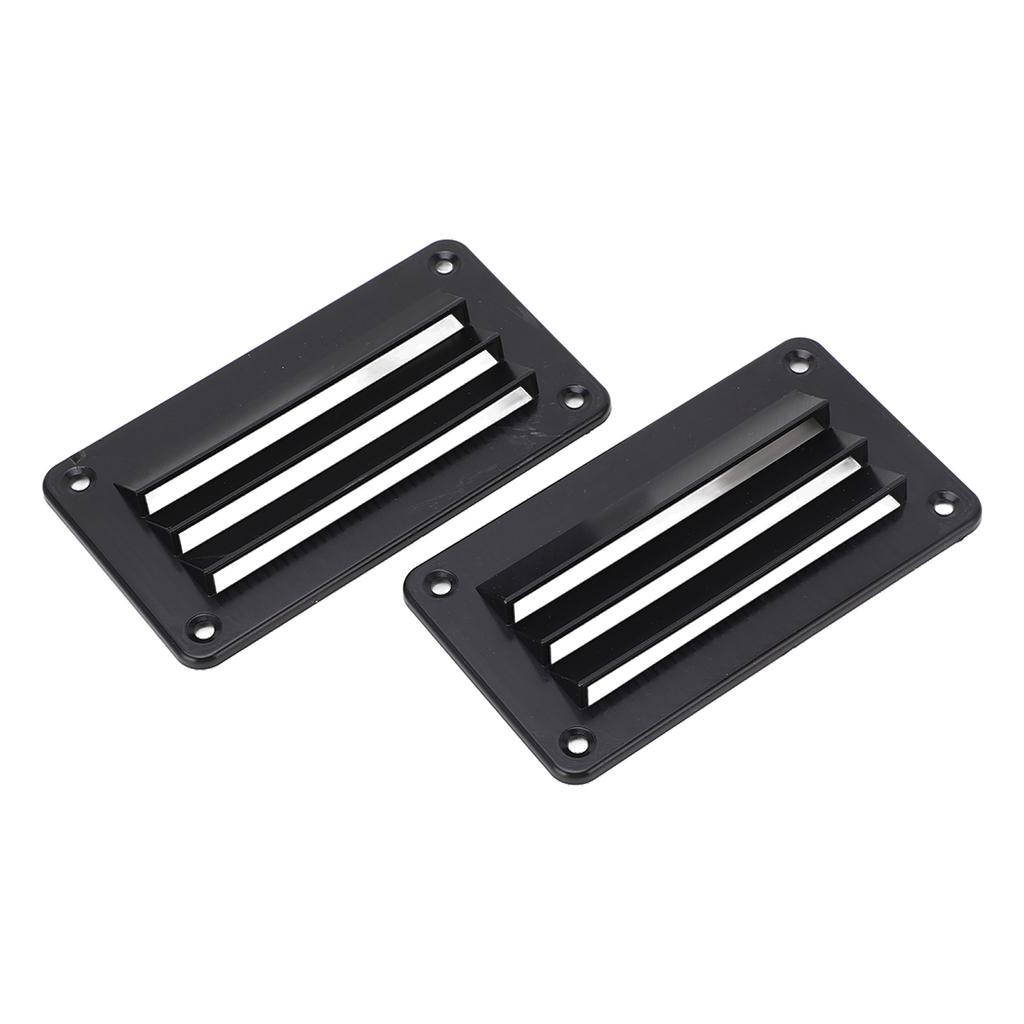 2pcs RV Air Vent Louver Professional Bathroom Office Ventilation Outlet Grille Louver for Boat