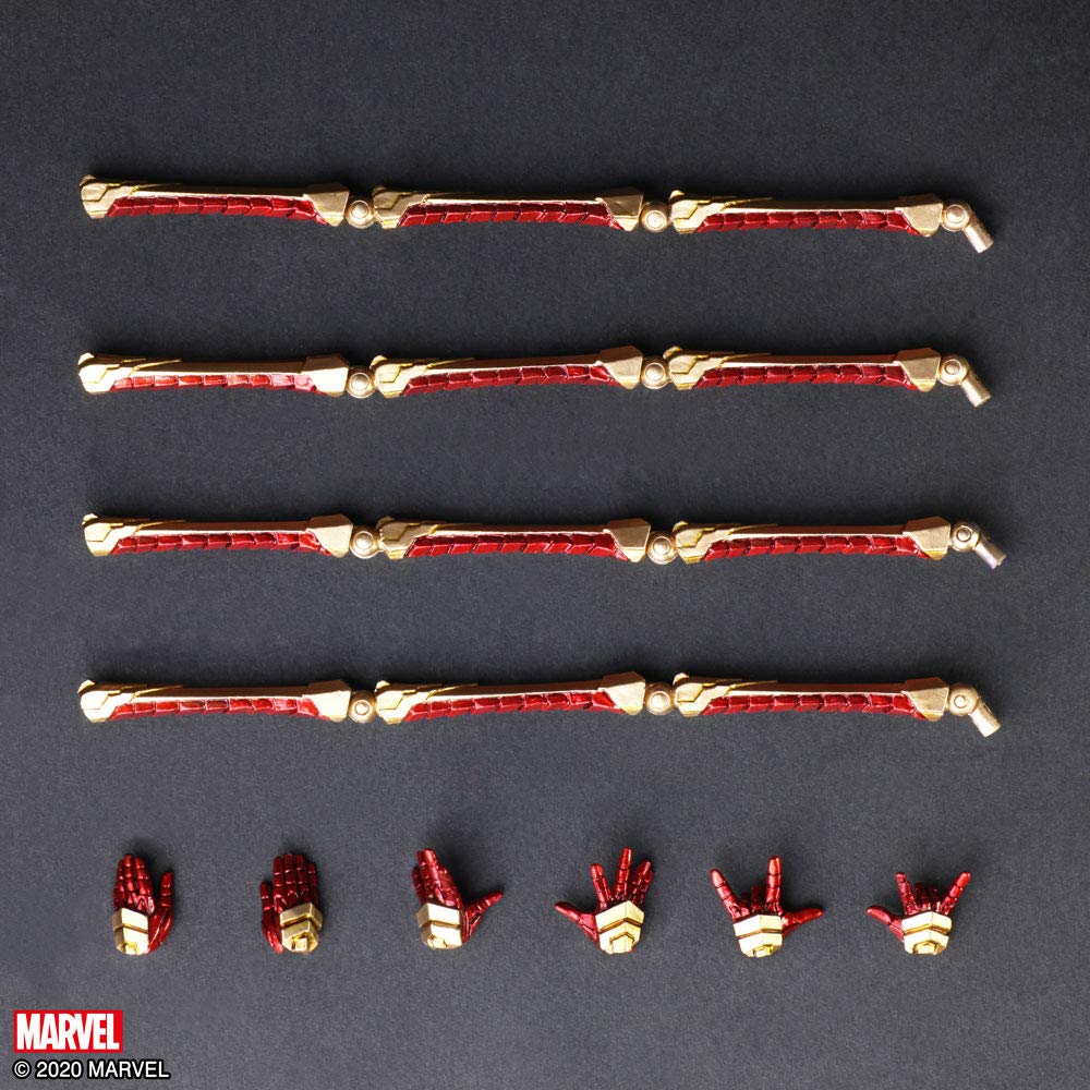 Marvel Universe Variant Bring Arts DESIGNED BY TETSUYA NOMURA Spider-Man PVC Painted Movable Figure APR208846