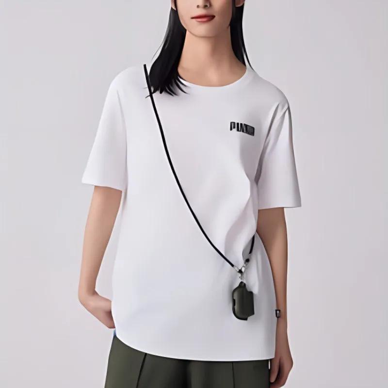 Puma T Shirt Men's White (Unisex) T-Shirts 845677 02