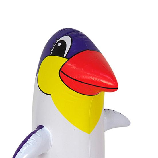 Fashion Flexible Stable Easy To Inflate Children Adult Animal Blow Up Tumbler Home Decor Penguin