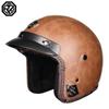 3C Certified Vintage Prince Cruising Motorcycle Three-quarters Helmet Half Helmet Scalps Helmet Leather Helmet Safety Four Seasons