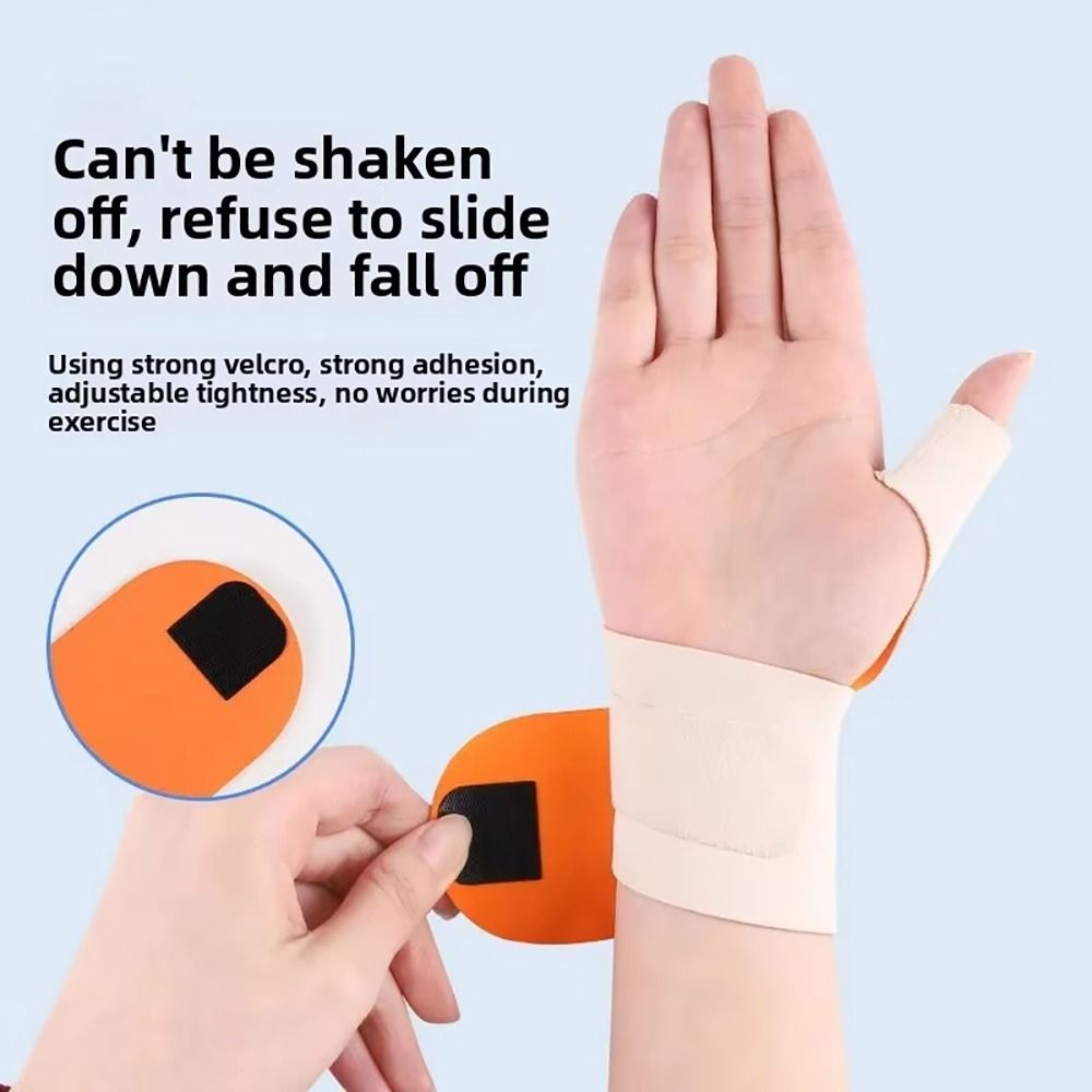 1Pcs Lightweight Wrist Thumb Brace Adjustable Pressure Thumb Support  for Sports/Typing