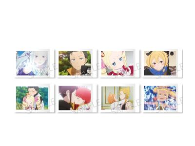 AFORCE X DRAGON HORSE "Re:ZERO -Starting Life In Another World-" Instant Camera-Style Bromide 8-Pack Box