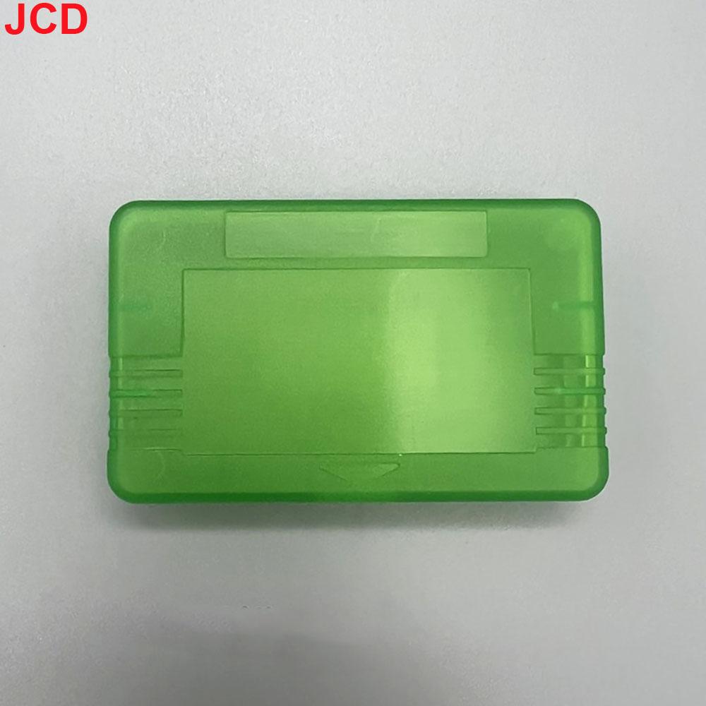 JCD 1pcs  For GBA Colour Transparent Portable Game Cartridge Case Dust Plastic Game Cards Cover Cases Storage Box